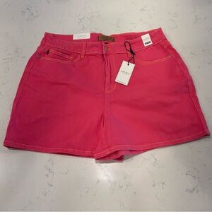 Judy Blue Bright Pink Jean Shorts